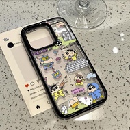 Casing iPhone 11 12 13 14 15 16 17 Pro Max Crayon Shin-chan Case For iPhone 13PM,16PM,15PM,14PM,12PM