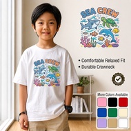 boys printed tshirt họa tiết sea creature-3 COMFY DAILY WEAR Size 90-150