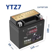 [รับประกัน 1 ปี] ปีแท้ แบตเตอรี่ 12V 5Ah  YTZ5s แบตเตอรี่มอเตอร์ไซค์  เวฟ110i  5แอมป์ แบตแห้ง แบต เว