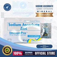 ♞,♘,♙100 tablets ImmunPro Sodium Ascorbate + Zinc