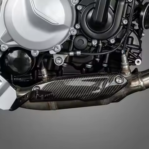 Carbon Fiber Motorcycle Exhaust Insulation Protection Cover for BMW F750GS F850GS F900R F900XR F900G