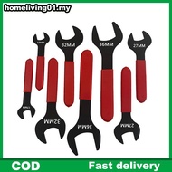 ho 7mm-31mm Metric Single Open End Wrench Offset Angle U-Shaped Spanner Flat Head Blaening For Auto 