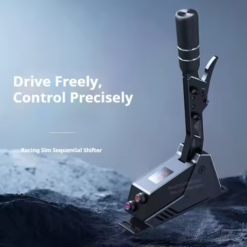 PXN SMG Sequential Shifter Racing Simulator Game Steering Wheel PC USB for MOZA SIMAGIC FANATEC Thru