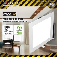 PLUTO LED DOWNLIGHT [12W] 4" (SQUARE) PLT333-12W-S
