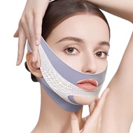 Reusable V Line Mask Facial Lifting Strap Double Chin Reducer Belt Face Up V Chin Lifting J9n5