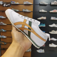 2023 Onitsuka Tiger Shoes 66 Slip On One Pedal Summer New Limited Edition Lazy Shoes Skate Shoes Running Shoes Men Sports Shoes for Women Shoes 66 SLIP-ON Light Gray