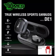 (Clear Stock)DMES EARBUDS DE1 PLUS TRUE WIRELESS SPORTS EARBUDS (FREE 1 GIFT)