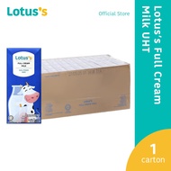 Lotus's Full Cream Milk UHT 1L x 12 units (1 carton)