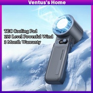 10000mAh Mini Turbo Fan With Cooling Effect 199 Gear Portable Fan Strong Wind Rechargeable Fan
