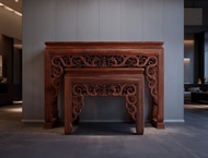 傳統榫卯工藝製作-限量版 雙龍紅木神桌/佛桌