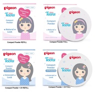 PIGEON Teens Compact Powder | Compact Powder + UV Protection