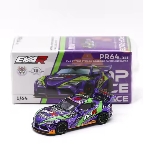 POP RACE 1:64 DLS TURBO / NSX GT3 EVO22 / EVA RT TEST TYPE-01GOODRIDE PANDEM GR SUPRA Diecast Model 