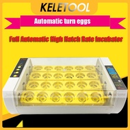 Small automatic digital LED display temperature control 24egg incubator farm automatic easy to operate poultry incubator