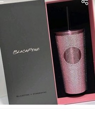 BLACKPINK x Starbucks 限量版閃鑽粉色隨行杯