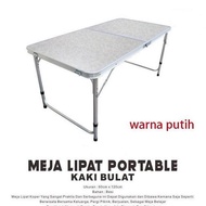 MEJA LIPAT TERLARIS MURAH MEJA LIPAT KOPER HPL ALUMINIUM-MEJA LIPAT