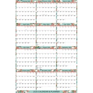 Kalendar 2026 - Kalendar Dinding Tahunan 2026, Januari 2026 - Disember 2026, 22.4''x34.6, Kalendar D