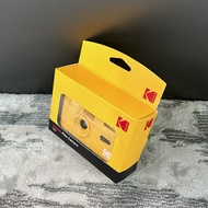 Retro Yellow Mini Film Camera 35mm Reusable with Flash Point Shooting Machine Birthday Shooting Crea