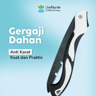 Infarm Gergaji Dahan Portable Gergaji Lipat Mudah Dibawa Tahan Karat