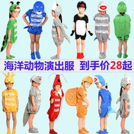 Performance Costume Whale Shark Sea Eel/Performance Sea Crab Animal 12 Costume Sea Anemone Ocean Cro