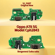 Pcb Board Charging Connector Oppo A78 5G Mic Charging Connector Model Cph2843