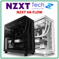 NZXT H6 Flow Case (Black / White) – Mid Tower – Genuine