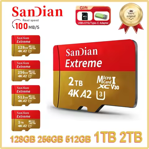 Original 1TB Micro TF/SD Card 128GB Flash Class 10 SD Card 256GB Memory Card 512GB memorycard For Ph
