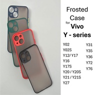 FROSTED CASE for VIVO Y-series [For VIVO Y02, Y02S, Y12, Y16, Y17S, Y20, Y20S, Y21, Y21S, Y27, Y31, Y35, Y36, Y72, Y76]