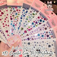 3D DIY Crystal Gems Jewel Diamond Sticker Rhinestone Glitter Handcraft Casing Epoxy Resin Glue Acces