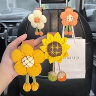 Sunflower Car Hook Car Seat Behind Cute Car Storage Car Interior Decoration Supplies Daquan Hook 2.2