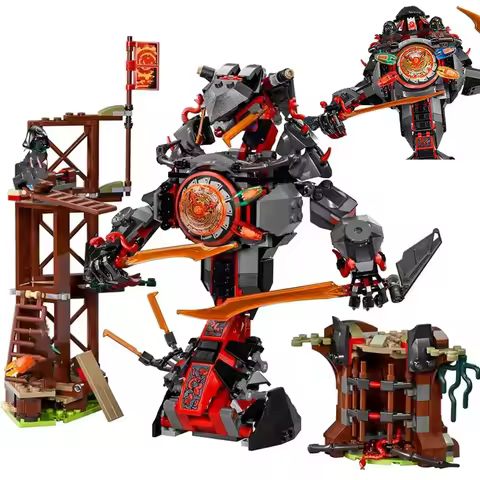 Ninja Series Building Blocks 70626 Snake Mech Model Time Twins Minifigures Children's Toys Gift