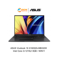 Asus Vivobook 16 X1605ZA-MB332W NOTEBOOK (โน๊ตบุ๊ค) INTEL CORE I3-1215U / 8GB/512GB/WIN11 ประกันศูนย์ 2 ปี