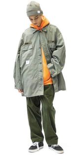 罕有 灰色 wtaps 19aw guardian jacket grey size 01 neighborhood  nautica