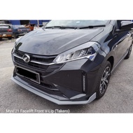 Perodua Myvi 2022 2023 2024 takero front rear lip diffuser skirt splitter bodykit body kit