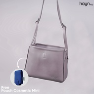 Hayn Bag - 2-In-1 Korean Style Leather Sling Bag - Gangnam Bag