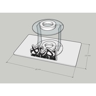 ACRYLIC BOX ALD1LS CONTAINER/ ALPHA DRIVE ONELS CASE HOLDER/ ALD1LS