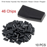 10pcs Blank ID46 PCF7936 Carbon Chip Car Key Transponder Chip Fit for Nissan / Honda / Hyundai