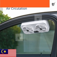 MC- Car Exhaust Fan, 5W Power 3 Levels Adjustable USB Car Cooling Fan, Ventilator USB Powered Energy