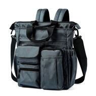canvas Messenger bag for Men One Shoulder Bag Multifunctional Variable Unique Backpack Large-Capacit
