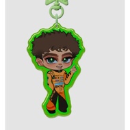 Formula 1 (F1) Lando Norris glitter epoxy keychain Nang Decor Shop DECOR SHOP
