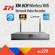 XM DGpro 8CH / 4CH 8MP 4K Wireless Wifi Network Video Recorder -  Face Detection, Onvif Compliance, 