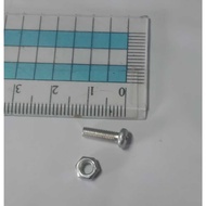 Jp bolts 3mm x 10mm pair of bolts and nuts