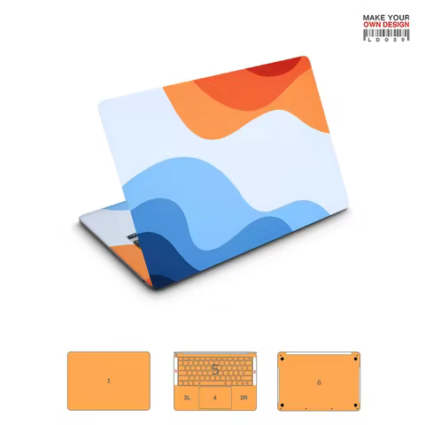 Colorful Skin Sticker for Macbook Pro 14 2025 2023 2022 Full Wray Sticker Skin Screen Protector