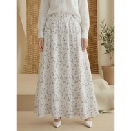 Daisy by Voir Malaysia Skirt Women Casual Chiffon Crepe - Purple