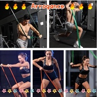 ARROGANCED Fitness Elastic Band, TPE 5-85 lbs Yoga Tension Band,  Elastic Pull Up Tension Band Fitne