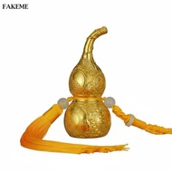 [SharprepublicefMY] Brass Gourd Statue Golden Hu Lu Sculpture Fine Craftsmanship 8CM