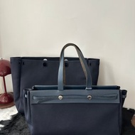 中古包 HERMÈS 愛馬仕 橫版 Herbag Tote