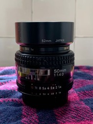 Nikon 50mm f1.4D (FM2/Nikon F)