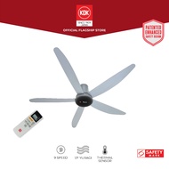 KDK T60AW (150cm) Remote Controlled DC Ceiling Fan