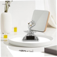 iny Flower Solar Jewelry Turntable 360 Degree Rotating LED Lighted Display Stand