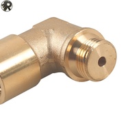 RL 5PCS M18x1.5 90 Degree Car Oxygen Sensor Extender Brass Oxygen Sensor Spacer O2 Sensor Adapter Ox